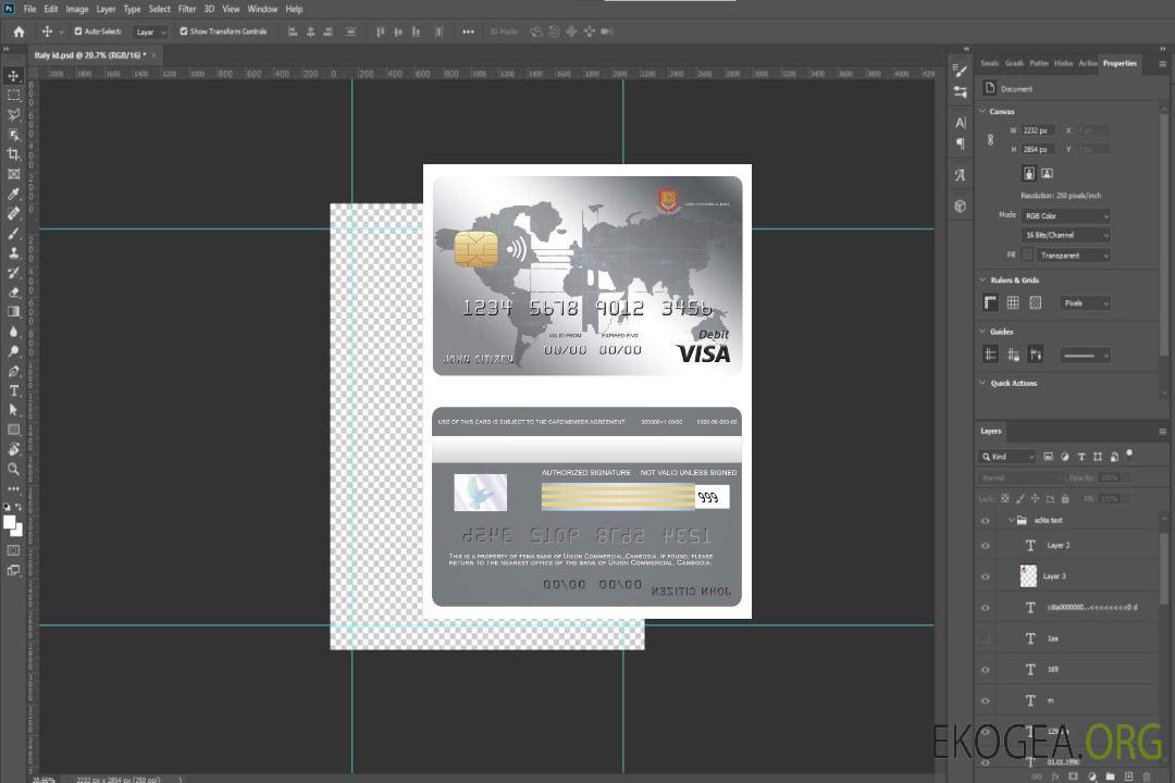 Carte visa bancaire commerciale de l'Union du Cambodge template Carte visa bancaire commerciale de l'Union du Cambodge template